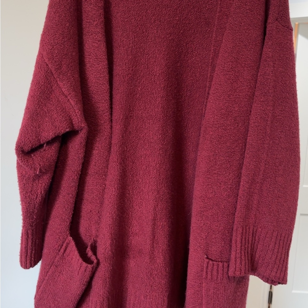 Women's Burgundy Sweater
